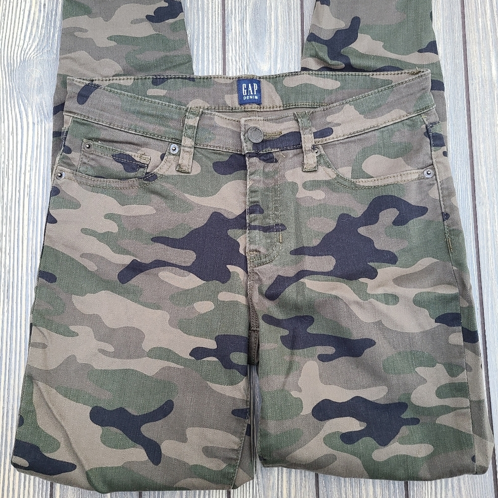 GAP Camo Skinny Jeans